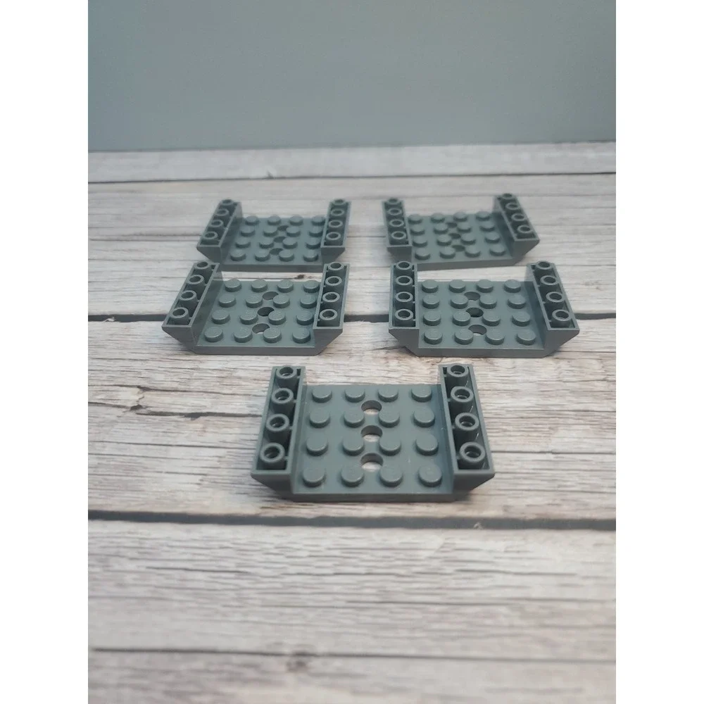 LEGO Slope, Inverted 45° 6 x 4‎ Double with 4 x 4 Cutout Part 60219 (5 pcs)